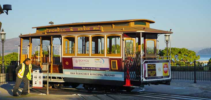 MUNI cable car 6